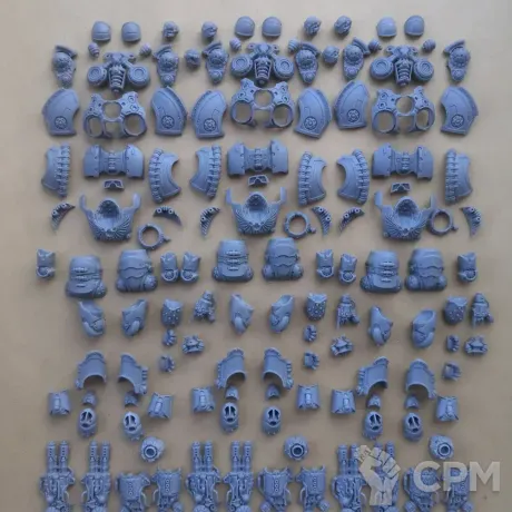 Описание картинки Saturnine Terminator Squad x3 от LexxGreen по цене 450руб | Свободный Рынок Миниатюр - СРМ