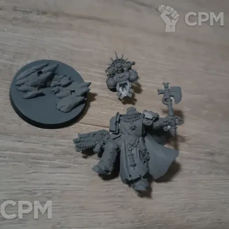 Описание картинки Black templars marshall от Adler по цене 500руб | Свободный Рынок Миниатюр - СРМ
