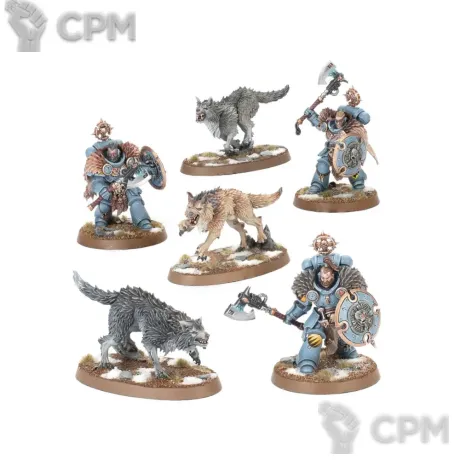 Описание картинки Wolf Guard Headtakers только волки от Laboratory of Chaos по цене 300руб | Свободный Рынок Миниатюр - СРМ