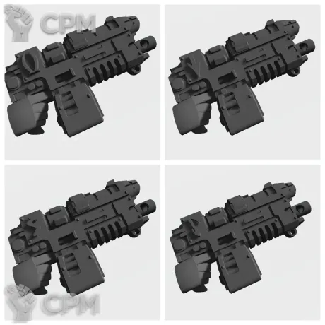 Описание картинки Night Lords Combi-weapon (Combi-grav) v1 от Стальные Небеса по цене 140руб | Свободный Рынок Миниатюр - СРМ