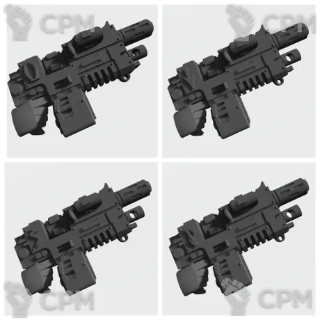 Описание картинки Night Lords Combi-weapon (Combi-melta) v1 от Стальные Небеса по цене 140руб | Свободный Рынок Миниатюр - СРМ