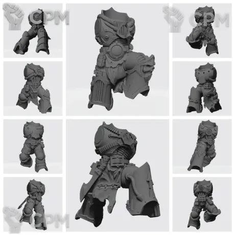 Описание картинки CSM Raptors Bodies v1 от Стальные Небеса по цене 850руб | Свободный Рынок Миниатюр - СРМ