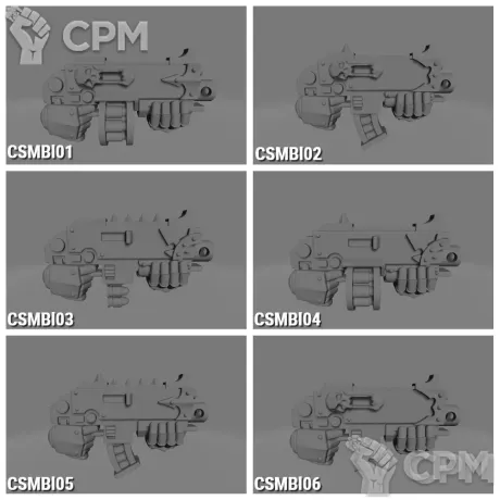 Описание картинки CSM Bolters от Стальные Небеса по цене 240руб | Свободный Рынок Миниатюр - СРМ