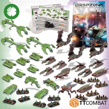 Описание картинки Dropzone Commander 2-Player Starter Box от WahaStuff / Bastion по цене 6 000руб | Свободный Рынок Миниатюр - СРМ