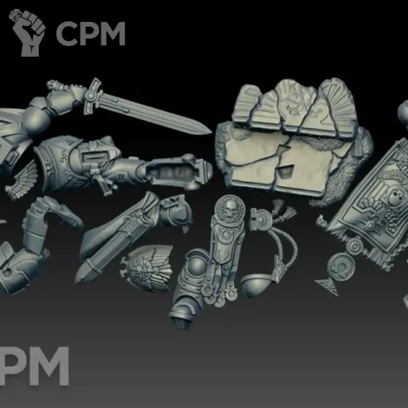 Описание картинки Cato Sicarius (Scan) от AxeL's Forge по цене 350руб | Свободный Рынок Миниатюр - СРМ
