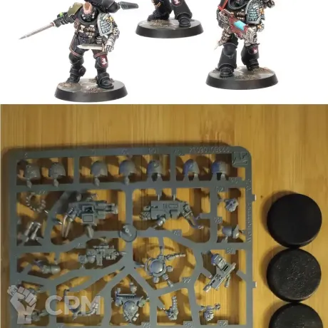 Описание картинки 5x Kill Team Deathwatch, на литниках от Black Legion Hall по цене 4 950руб | Свободный Рынок Миниатюр - СРМ