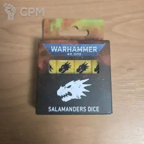 Описание картинки Salamanders Dice Set от iskander260886 по цене 3 499руб | Свободный Рынок Миниатюр - СРМ