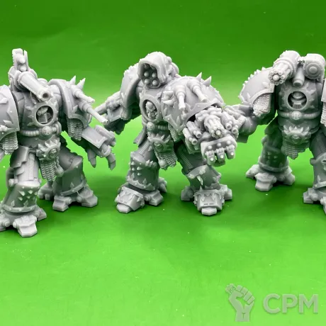 Описание картинки Obliterators ( 3 штуки ) от 3D Wargaming по цене 1 300руб | Свободный Рынок Миниатюр - СРМ