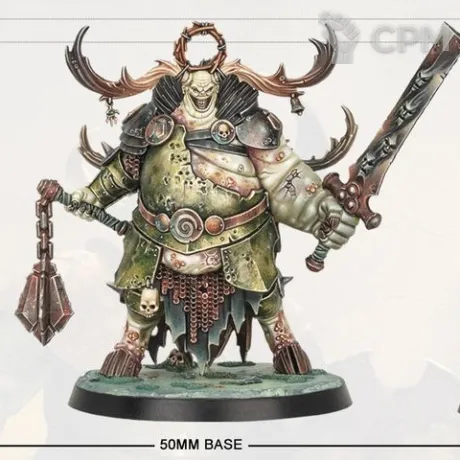 Описание картинки Warhammer Quest Darkwater Gelgus Pust, the Prince of Sores на литниках от Black Legion Hall по цене 4 400руб | Свободный Рынок Миниатюр - СРМ