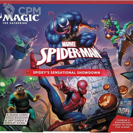 Описание картинки Панорама Scene Box выпуска MTG Magic: The Gathering Marvel s Spider-Man от Дауран по цене 4 000руб | Свободный Рынок Миниатюр - СРМ