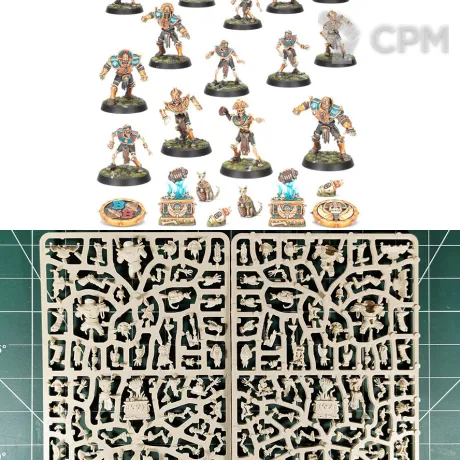 Описание картинки Tomb Kings Blood Bowl Team The Nehekhara Nightmares от Vault Boy по цене 4 398руб | Свободный Рынок Миниатюр - СРМ