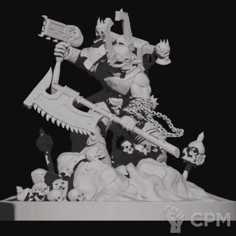Описание картинки Kharn альт от Laboratory of Chaos по цене 200руб | Свободный Рынок Миниатюр - СРМ