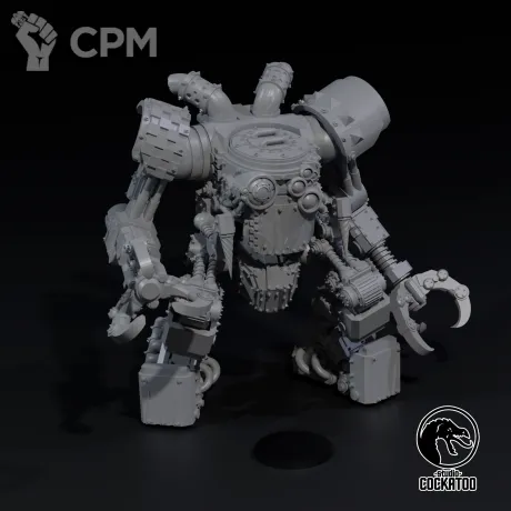 Описание картинки Gorkanaut от Studio Cockatoo по цене 5 500руб | Свободный Рынок Миниатюр - СРМ