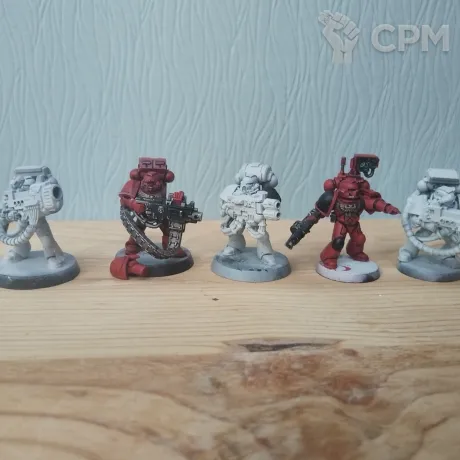 Описание картинки Devastator squad от Владимир53577 по цене 3 500руб | Свободный Рынок Миниатюр - СРМ