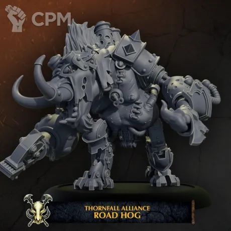 Описание картинки Thornfall Alliance - Road Hog от 3Д печать миниатюр по цене 777руб | Свободный Рынок Миниатюр - СРМ