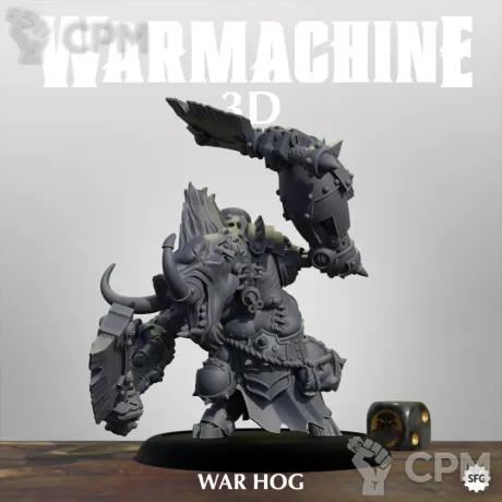 Описание картинки Thornfall Alliance - War Hog от 3Д печать миниатюр по цене 777руб | Свободный Рынок Миниатюр - СРМ