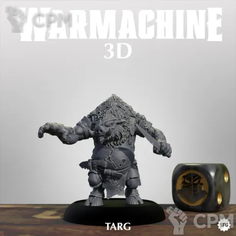 Описание картинки Thornfall Alliance - Targ от 3Д печать миниатюр по цене 223руб | Свободный Рынок Миниатюр - СРМ