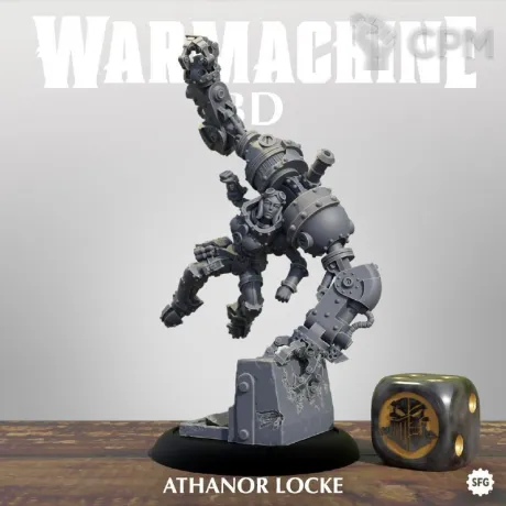 Описание картинки Crucible Guard - Athanor Locke от 3Д печать миниатюр по цене 477руб | Свободный Рынок Миниатюр - СРМ