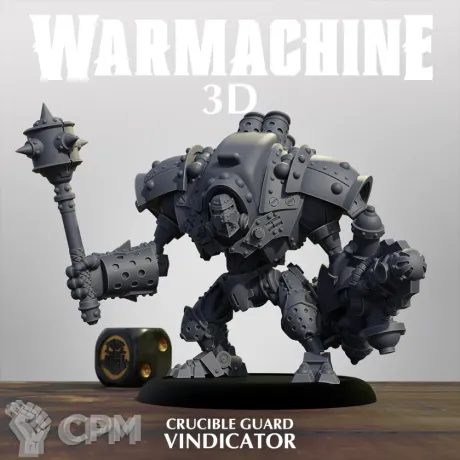 Описание картинки Crucuble guard - Vindicator от 3Д печать миниатюр по цене 1 123руб | Свободный Рынок Миниатюр - СРМ