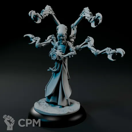 Описание картинки Cryx - Akulon Thaemestra от 3Д печать миниатюр по цене 277руб | Свободный Рынок Миниатюр - СРМ