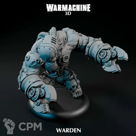 Описание картинки Dark Operations - Warden (Monstrosity) от 3Д печать миниатюр по цене 1 123руб | Свободный Рынок Миниатюр - СРМ