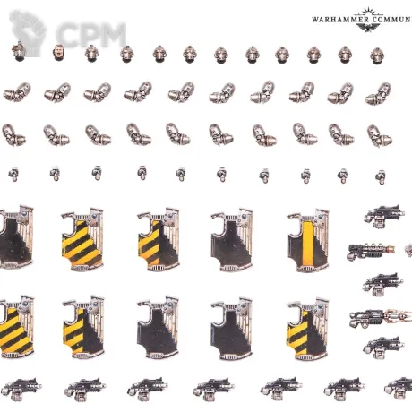 Описание картинки BREACHER SQUAD UPGRADE SET от Dark Heresy по цене 1 100руб | Свободный Рынок Миниатюр - СРМ