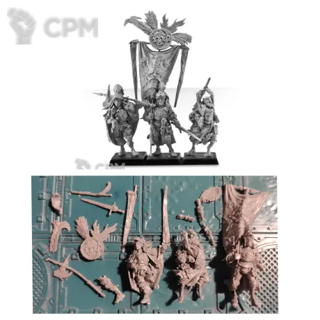 Описание картинки Forge world Empire command set от Greed's storehouse по цене 1 650руб | Свободный Рынок Миниатюр - СРМ