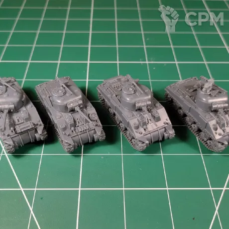 Описание картинки BBX60 Sherman Armoured Troop от Vault Boy по цене 2 798руб | Свободный Рынок Миниатюр - СРМ