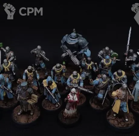Описание картинки Trench Crusade Армия новой антиохии (29 миниатюр) от Karas_pokras по цене 29 000руб | Свободный Рынок Миниатюр - СРМ
