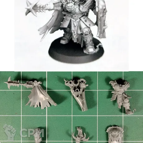 Описание картинки Chaos Warrior Aspiring Champion Exalted Champion Chaos Lord Exalted Hero (Limited) I от Каджит по цене 1 298руб | Свободный Рынок Миниатюр - СРМ
