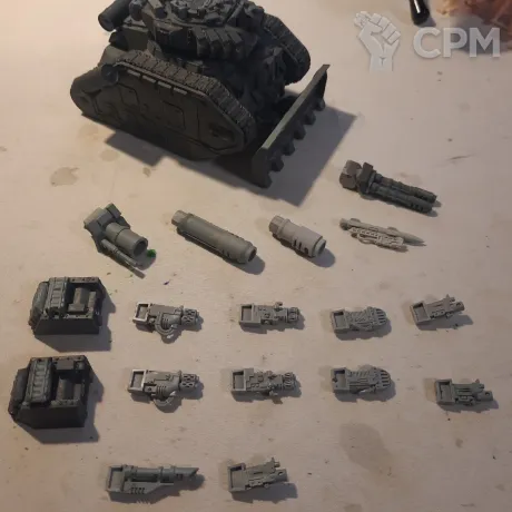 Описание картинки leman russ 1 от Kypodga по цене 1 500руб | Свободный Рынок Миниатюр - СРМ