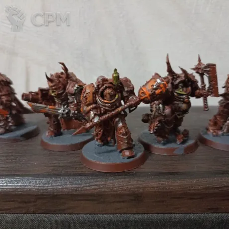 Описание картинки Death Guard army от Alex581 по цене 24 000руб | Свободный Рынок Миниатюр - СРМ