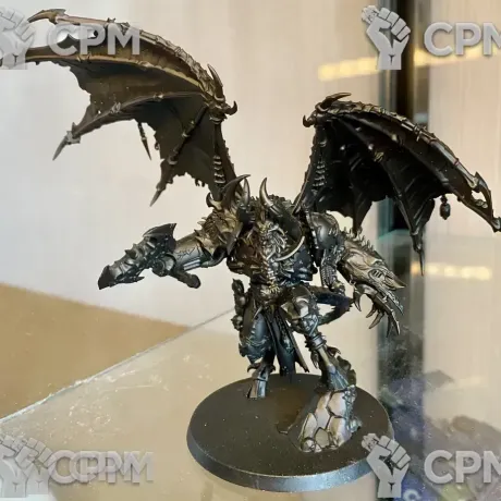 Описание картинки Daemon Prince with Wings от notr3d по цене 5 750руб | Свободный Рынок Миниатюр - СРМ