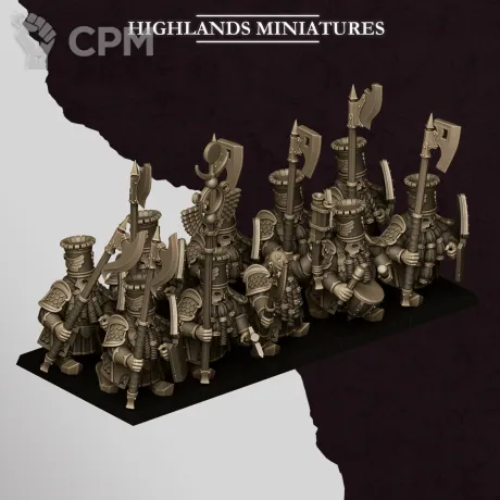 Описание картинки Sons of Marduk Heavy Guard от Age of Printmar по цене 1 227руб | Свободный Рынок Миниатюр - СРМ