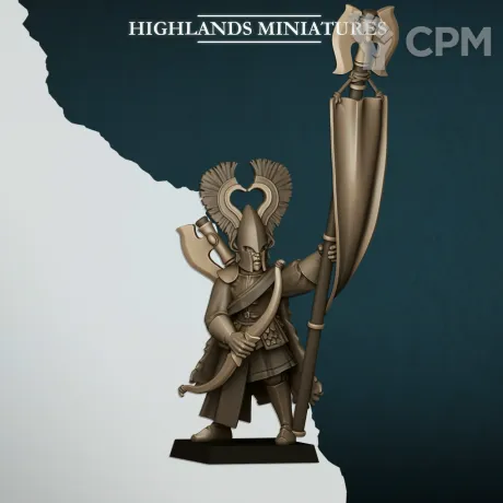 Описание картинки Bannerman Nemean Lions with Bows от Age of Printmar по цене 92руб | Свободный Рынок Миниатюр - СРМ