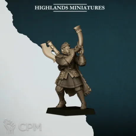 Описание картинки Musician Nemean Lions with Bows от Age of Printmar по цене 76руб | Свободный Рынок Миниатюр - СРМ