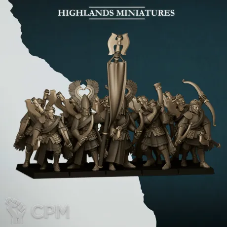 Описание картинки Nemean Lions with Bows от Age of Printmar по цене 762руб | Свободный Рынок Миниатюр - СРМ