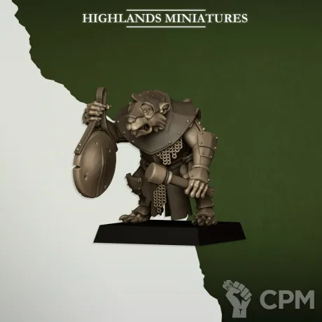 Описание картинки Musician Vermin Vanguard от Age of Printmar по цене 79руб | Свободный Рынок Миниатюр - СРМ
