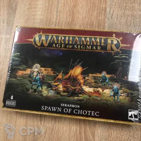 Описание картинки Seraphon: Spawn Of Chotec от Alamentar по цене 5 490руб | Свободный Рынок Миниатюр - СРМ