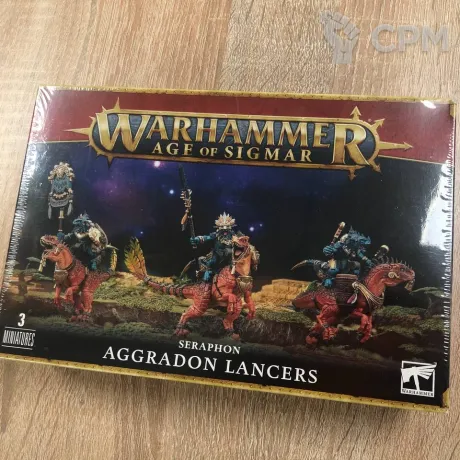 Описание картинки Seraphon: Aggradon Lancers от Alamentar по цене 6 900руб | Свободный Рынок Миниатюр - СРМ