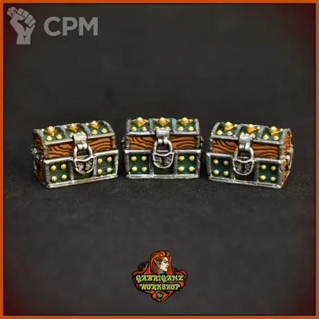 Описание картинки Сундуки с ромбами от Gabrigame_Terrain по цене 390руб | Свободный Рынок Миниатюр - СРМ