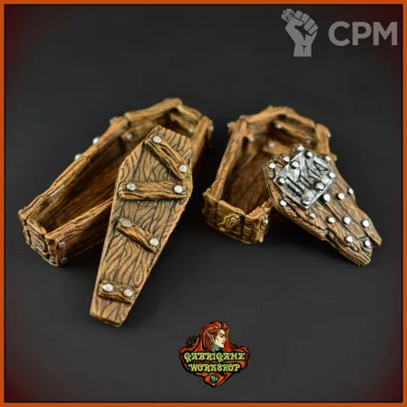 Описание картинки Гробы от Gabrigame_Terrain по цене 410руб | Свободный Рынок Миниатюр - СРМ