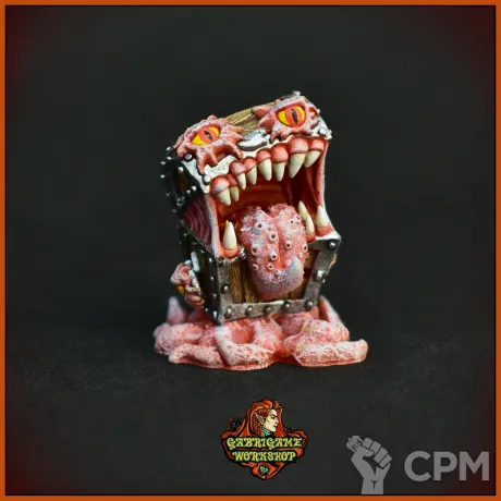 Описание картинки Мимик-сундук от Gabrigame_Terrain по цене 430руб | Свободный Рынок Миниатюр - СРМ