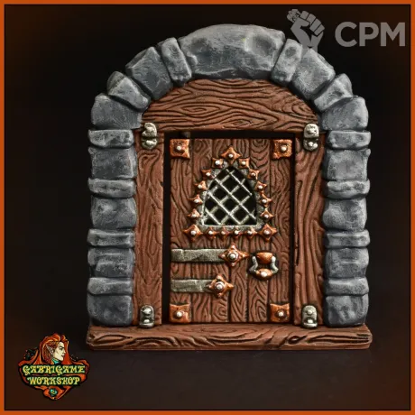 Описание картинки Дверь от Gabrigame_Terrain по цене 380руб | Свободный Рынок Миниатюр - СРМ