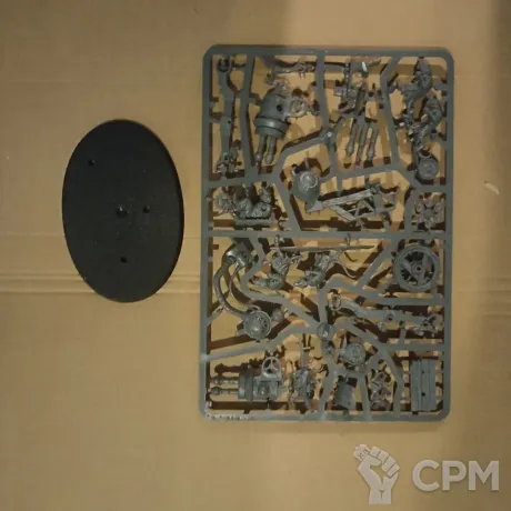 Описание картинки Ratling Warpblaster от Black Legion Hall по цене 1 500руб | Свободный Рынок Миниатюр - СРМ