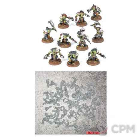 Описание картинки Ork Beast Snagga Boyz от Бруталити по цене 600руб | Свободный Рынок Миниатюр - СРМ