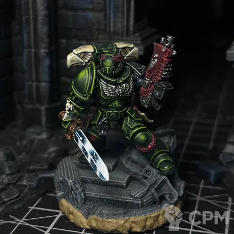 Описание картинки Primaris Lieutenant with power sword от Marvinz по цене 5 000руб | Свободный Рынок Миниатюр - СРМ