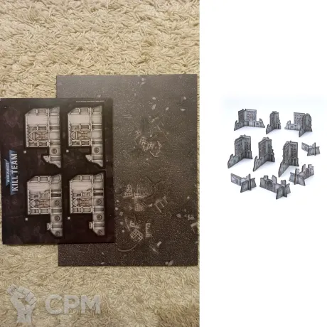 Описание картинки Террейн и поле Kill Team Starter Set (ориг) от Кооператив Миниатюр по цене 2 750руб | Свободный Рынок Миниатюр - СРМ