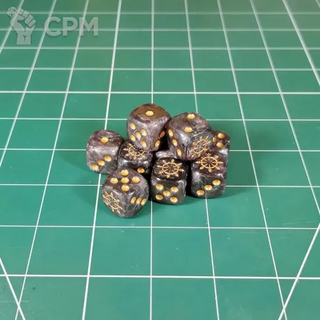 Описание картинки Custom Chaos Dice x10 от Vault Boy по цене 1 298руб | Свободный Рынок Миниатюр - СРМ