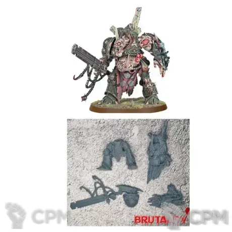 Описание картинки Demon Prince of Nurgle от Бруталити по цене 400руб | Свободный Рынок Миниатюр - СРМ